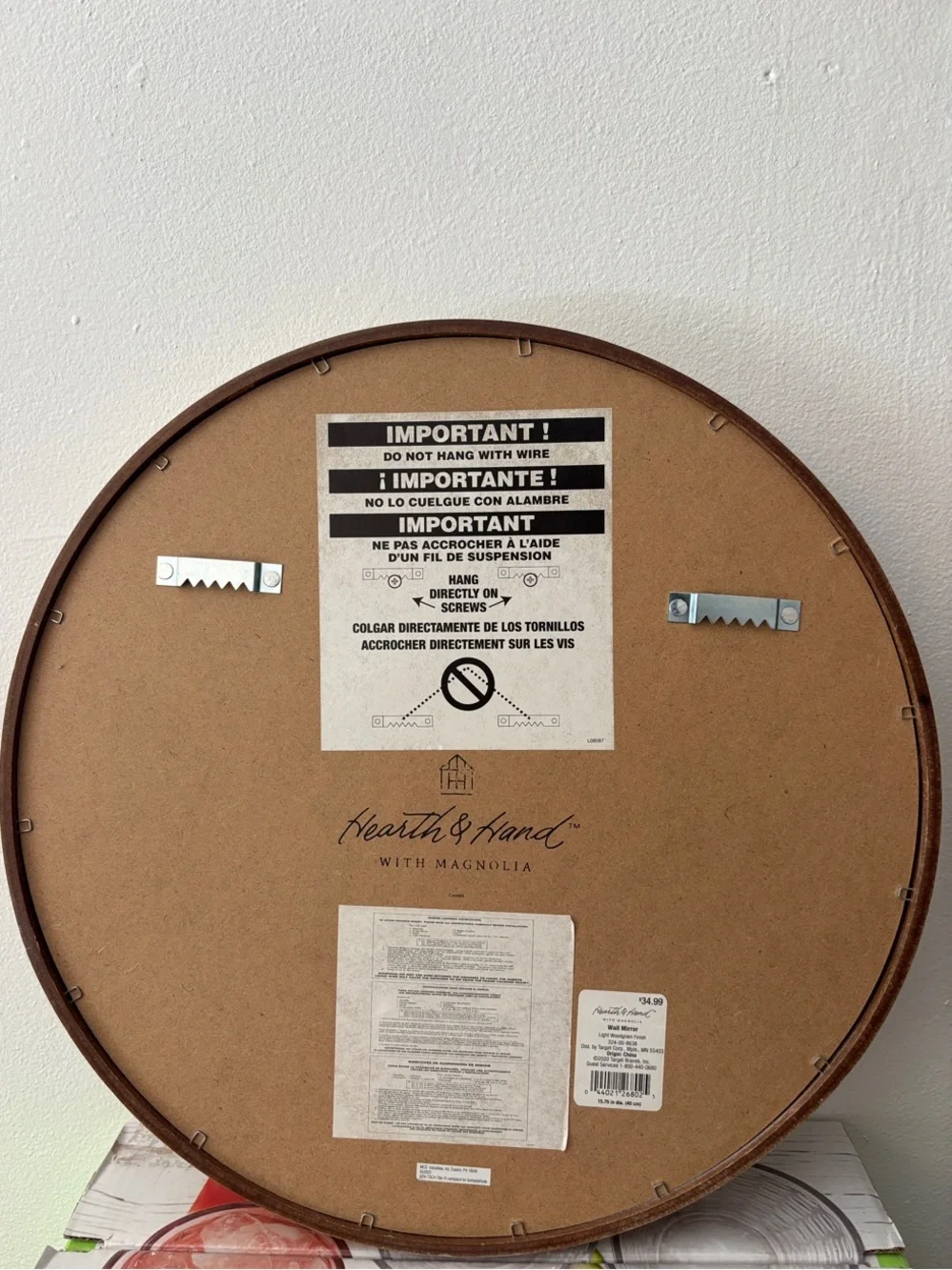Round Wall Mirror - Home Wall Decor